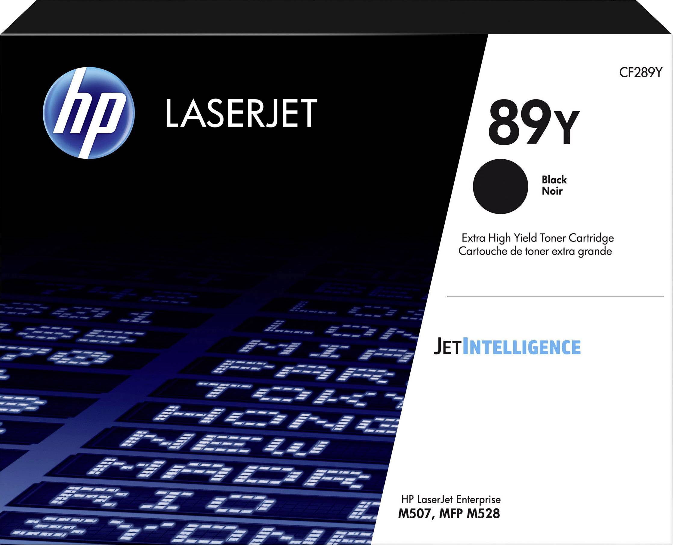 HP LaserJet 89Y, fekete tonerkazetta, extra nagy kapacitás, kompatibilis M507, MFP M528 modellekkel.