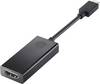 HP 2PC54AA#ABB USB-C® / HDMI Átalakító [1x USB-C® dugó - 1x HDMI alj] Fekete
