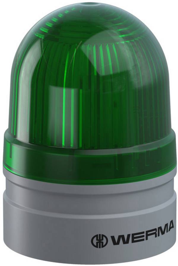 Werma Signaltechnik Jelzőlámpa  Mini TwinLIGHT 24VAC/DC GN 260.210.75  Zöld  24 V/DC