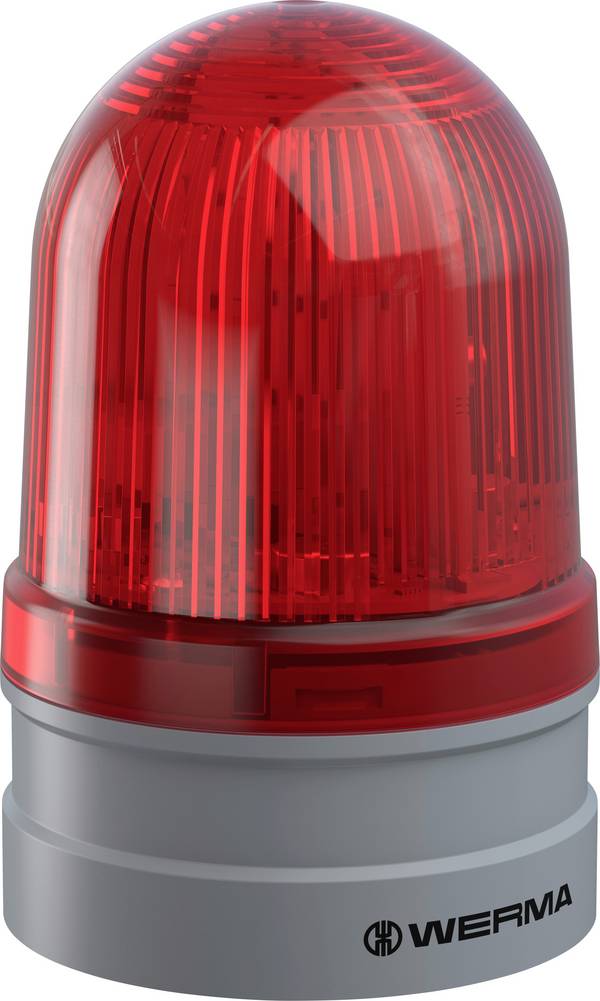 Werma Signaltechnik Jelzőlámpa  Midi Rotating 115-230VAC RD 261.140.60  Piros  230 V/AC