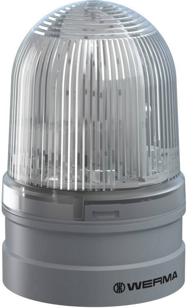 Werma Signaltechnik Jelzőlámpa  Midi Rotating 12/24V AC/DC CL 261.440.70  Átlátszó  12 V/DC