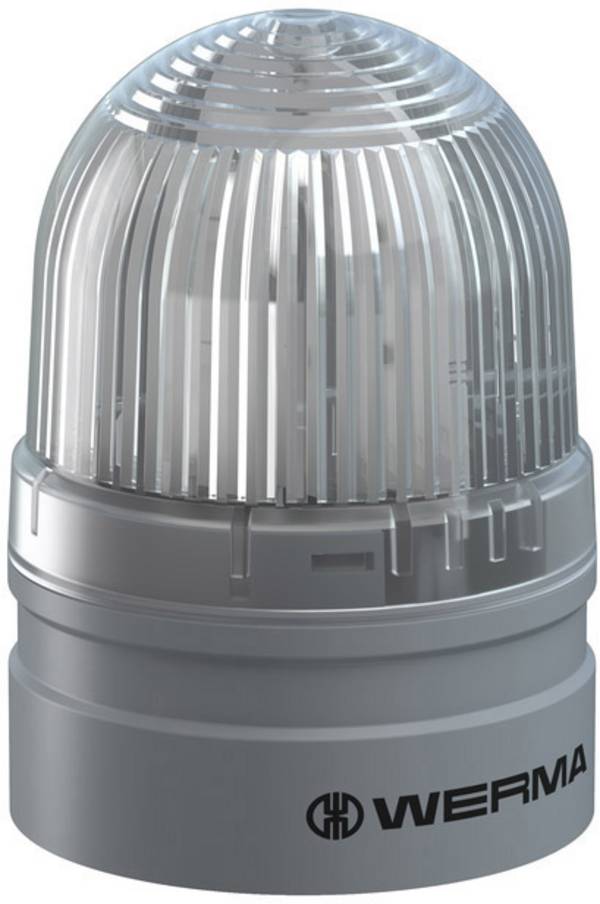 Werma Signaltechnik Jelzőlámpa  Mini TwinFLASH 24VAC/DC CL 260.420.75  Átlátszó  24 V/DC