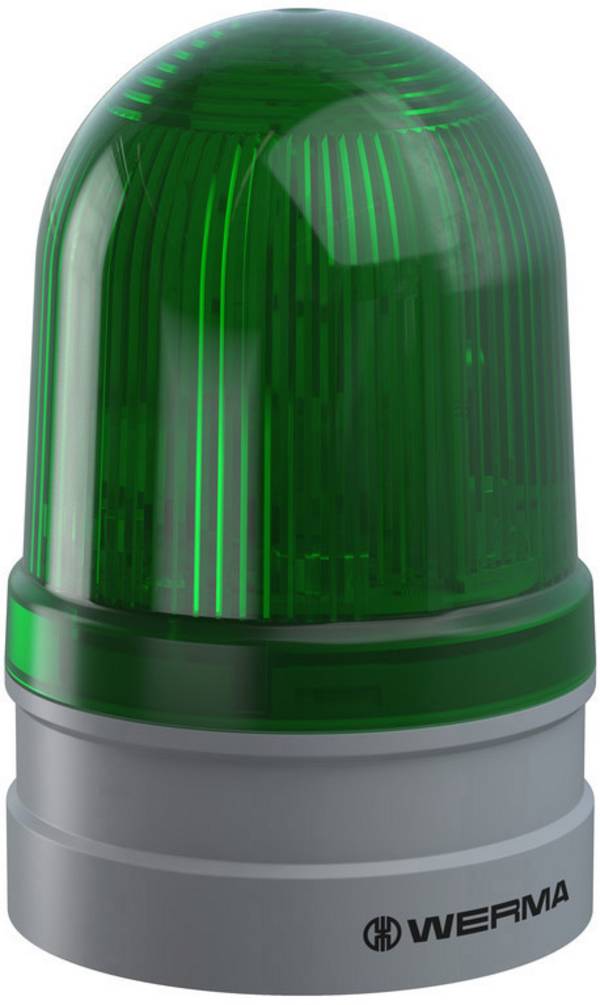 Werma Signaltechnik Jelzőlámpa  Midi TwinLIGHT 115-230VAC GN 261.210.60  Zöld  230 V/AC