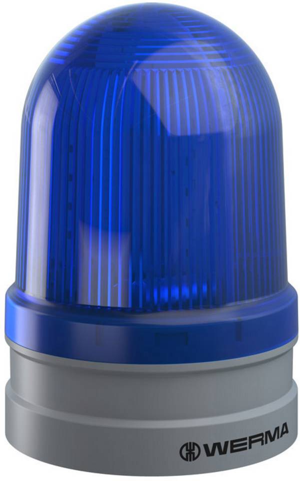 Werma Signaltechnik Jelzőlámpa  Maxi TwinFLASH 12/24VAC/DC BU 262.520.70  Kék  24 V/DC