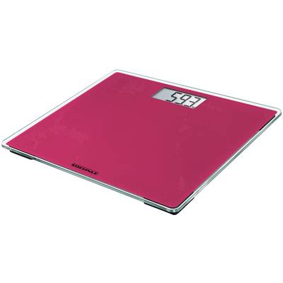 Leifheit PWD Style Sense Compact 200 Digitális személymérleg Mérési tartomány (max.)=180 kg Rózsaszín 