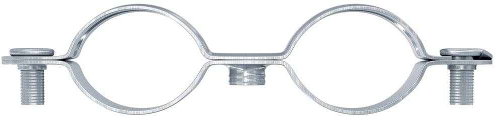 Fischer 545774 Fischer csavaros távtartó bilincs fém dupla AMD 17-19 180 mm 25 db