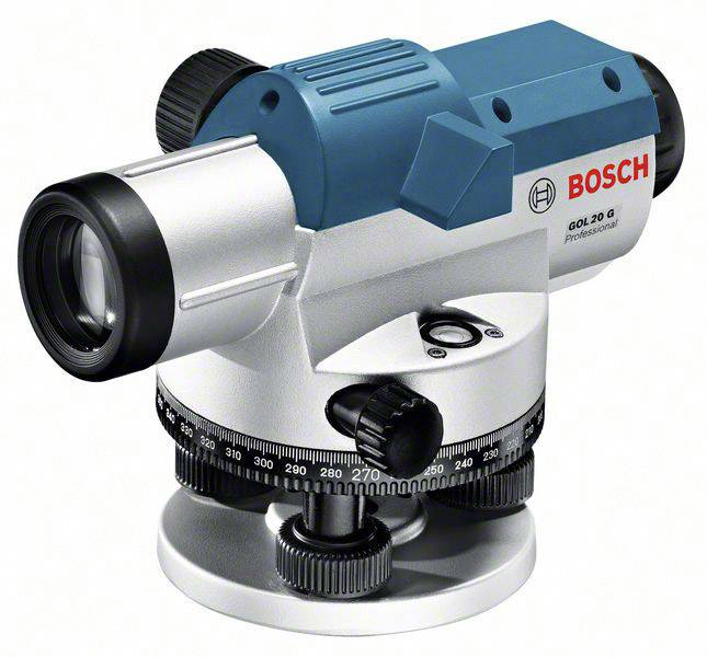 Bosch Professional Bosch Power Tools Optikai szintező készülék Állvánnyal Hatótáv (max.): 60 m Optikai nagyítás (max.): 20 x