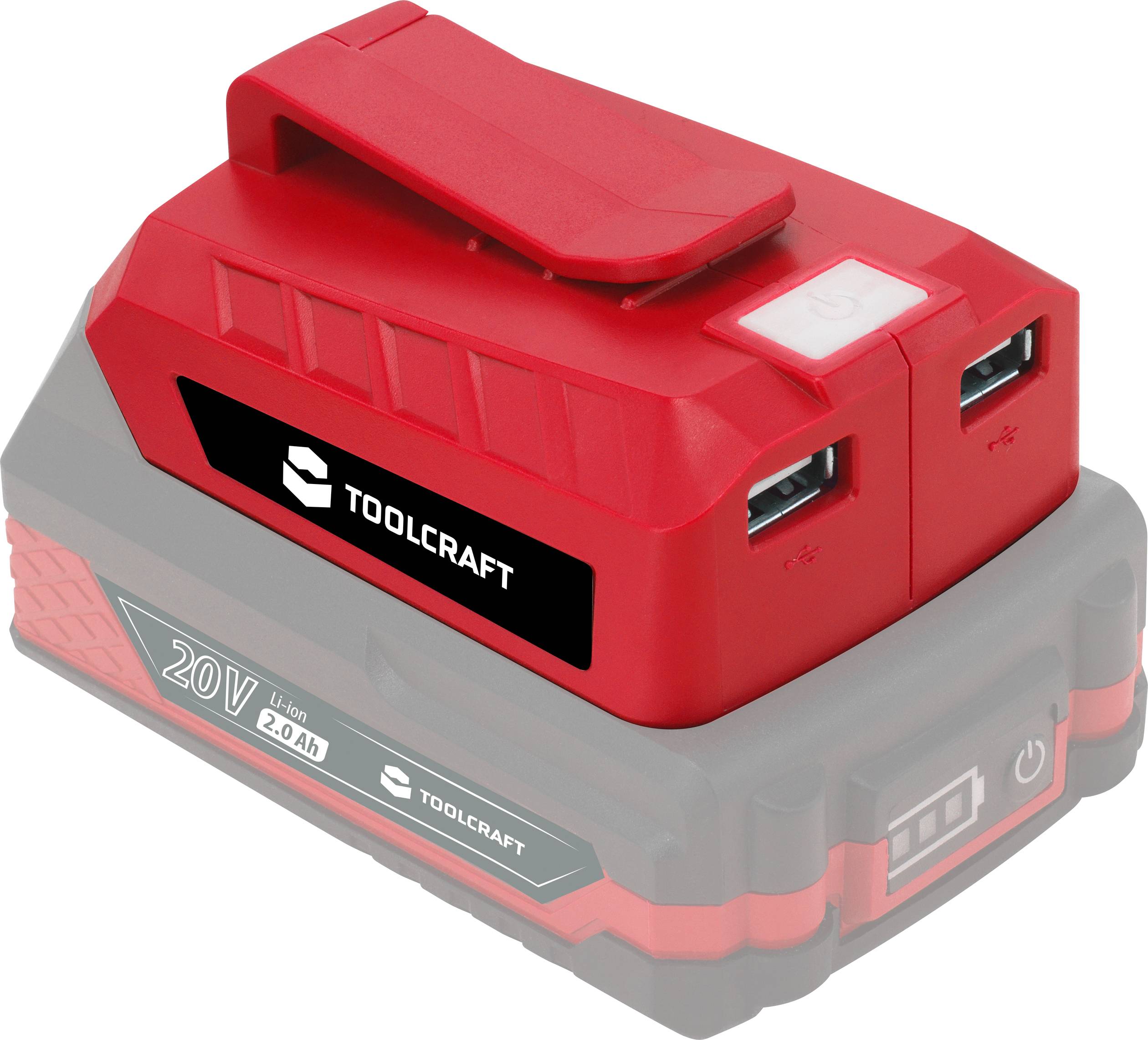 TOOLCRAFT SGA-010 / TAWB-200 Adapter 10 W 2x USB-A Beltér