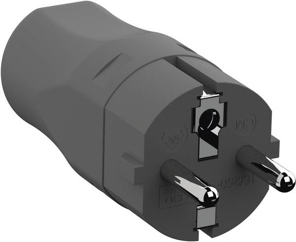 Bachmann 960.201 Védőérintkezős dugó Poliamid  250 V Fehér IP20