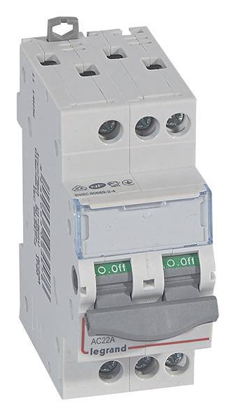 Legrand 406457 Legrand 406457 Terhelés elválasztó kapcsoló 400 V 20 A 1 db