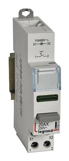 Szürke 20 A 1 záró 400 V Legrand 412914