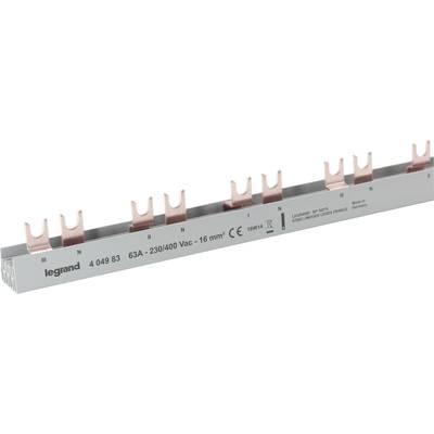Legrand 404983 Fázis sín 16 mm² 63 A 400 V 1 db