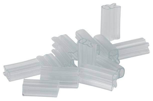 A PHOENIX CONTACT által gyártott átlátszó műanyag végzáró sapkák, alkalmasak védőszigetelésű mini nyomógombokhoz.