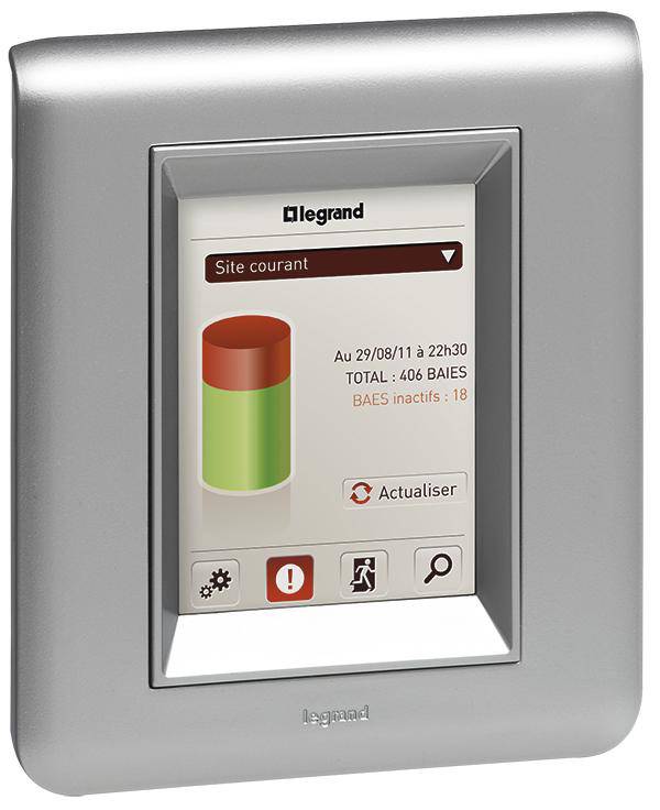 Legrand 062601 Kontroll képernyőő Fali beszerelés