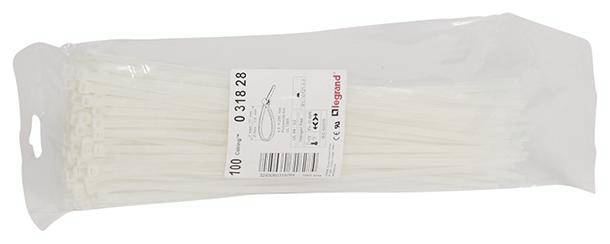 Legrand 031828 Legrand 031828 Kábelkötöző 280 mm 4.6 mm Natúr 100 db