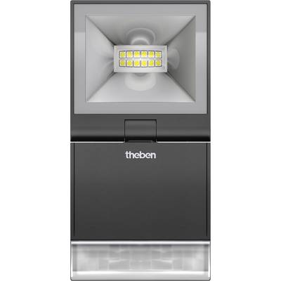 Theben theLeda S10 BK 1020922 LED-es kültéri fényszóró mozgásérzékelővel  10 W Fehér