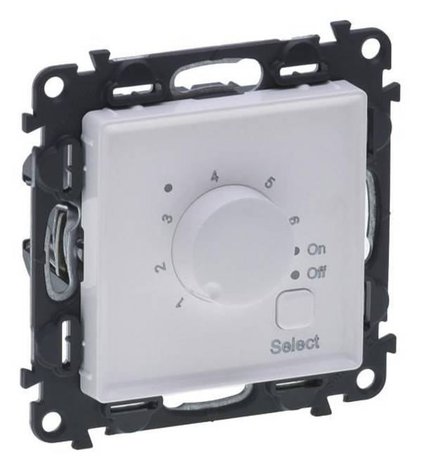 Legrand   Hőmérséklet-szabályozó Valena Life Allure Fehér 752134 1 db