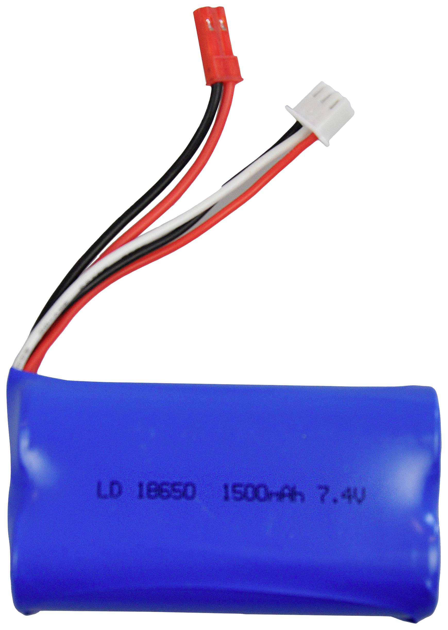 Amewi Akkucsomag, LiIon 7.4 V 1500 mAh Cellaszám: 2 BEC