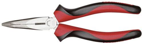 Gedore RED 3301136 Lapos kerek csőrű fogó Króm-vanádium acél 200 mm