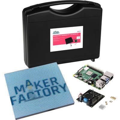MAKERFACTORY Matrix Kit Raspberry Pi® 4 B 2 GB 4 x 1.5 GHz Tárolótáskával, Kontrollerrel 
