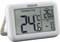 Digitális hőmérő nagy kijelzővel. Aktuális hőmérséklet: 24,6°C. Maximum 26,6°C; minimum -1,5°C.