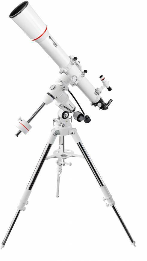 Bresser Optik Messier AR-102L/1350 EXOS-1/EQ4 Lencsés teleszkóp Akvatoriális Akromatikus Nagyítás 35 - 200 x