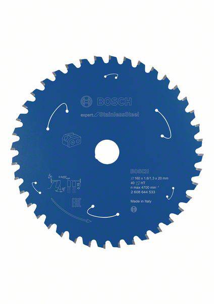 Bosch Accessories Bosch Power Tools 2608644533 Körfűrészlap 160 x 20 mm Fogak száma (collonként): 40 1 db