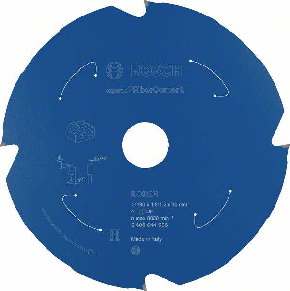 Bosch Accessories 2608644556 2608644556 Körfűrészlap 190 x 30 mm Fogak száma (collonként): 4 1 db