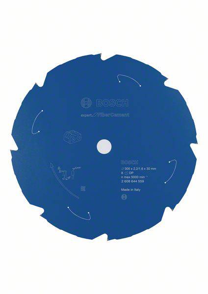 Bosch Accessories Bosch Power Tools 2608644559 Körfűrészlap 305 x 30 mm Fogak száma (collonként): 8 1 db