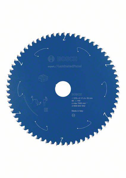 Bosch Accessories Bosch Power Tools 2608644552 Körfűrészlap 216 x 30 x 2.1 mm Fogak száma (collonként): 66 1 db