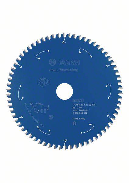 Bosch Accessories Bosch Power Tools 2608644542 Körfűrészlap 210 x 30 mm Fogak száma (collonként): 66 1 db