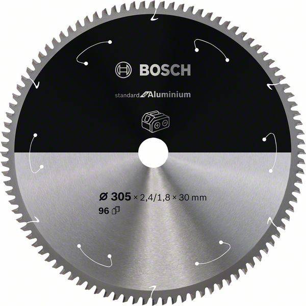 Bosch Accessories 2608837782 2608837782 Körfűrészlap 305 x 30 mm Fogak száma (collonként): 96 1 db