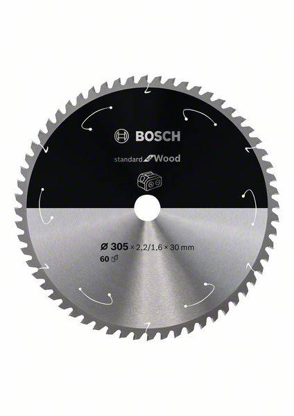 Bosch Accessories 2608837742 2608837742 Körfűrészlap 305 x 30 mm Fogak száma (collonként): 60 1 db