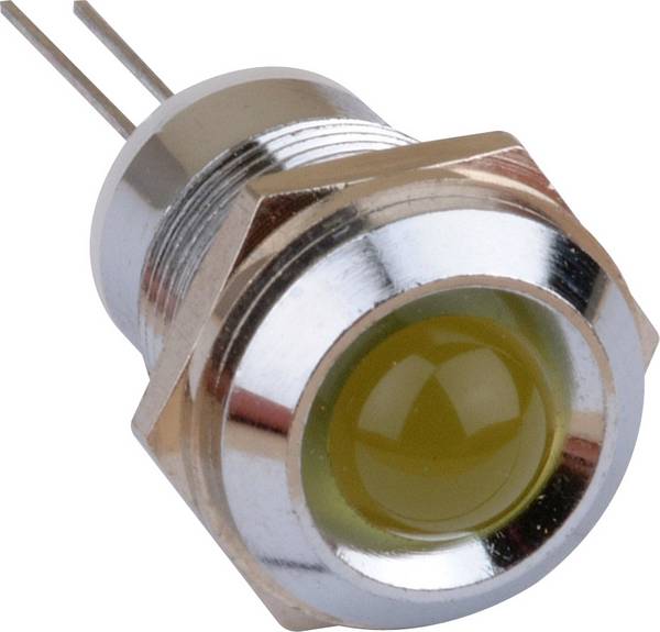 Mentor 2676.8081 LED-es jelzőlámpa Zöld 2.2 V 20 mA