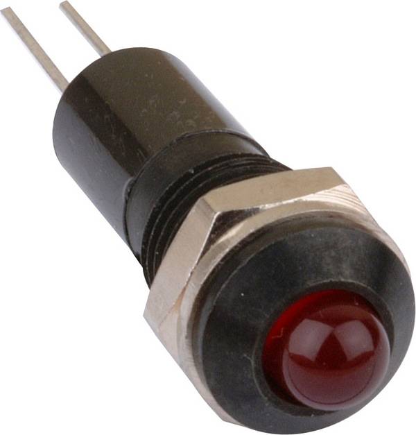 Mentor 2693.8323 LED-es jelzőlámpa Világospiros 24 V