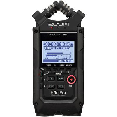 Zoom H4nPro Hordozható audio felvevő Fekete