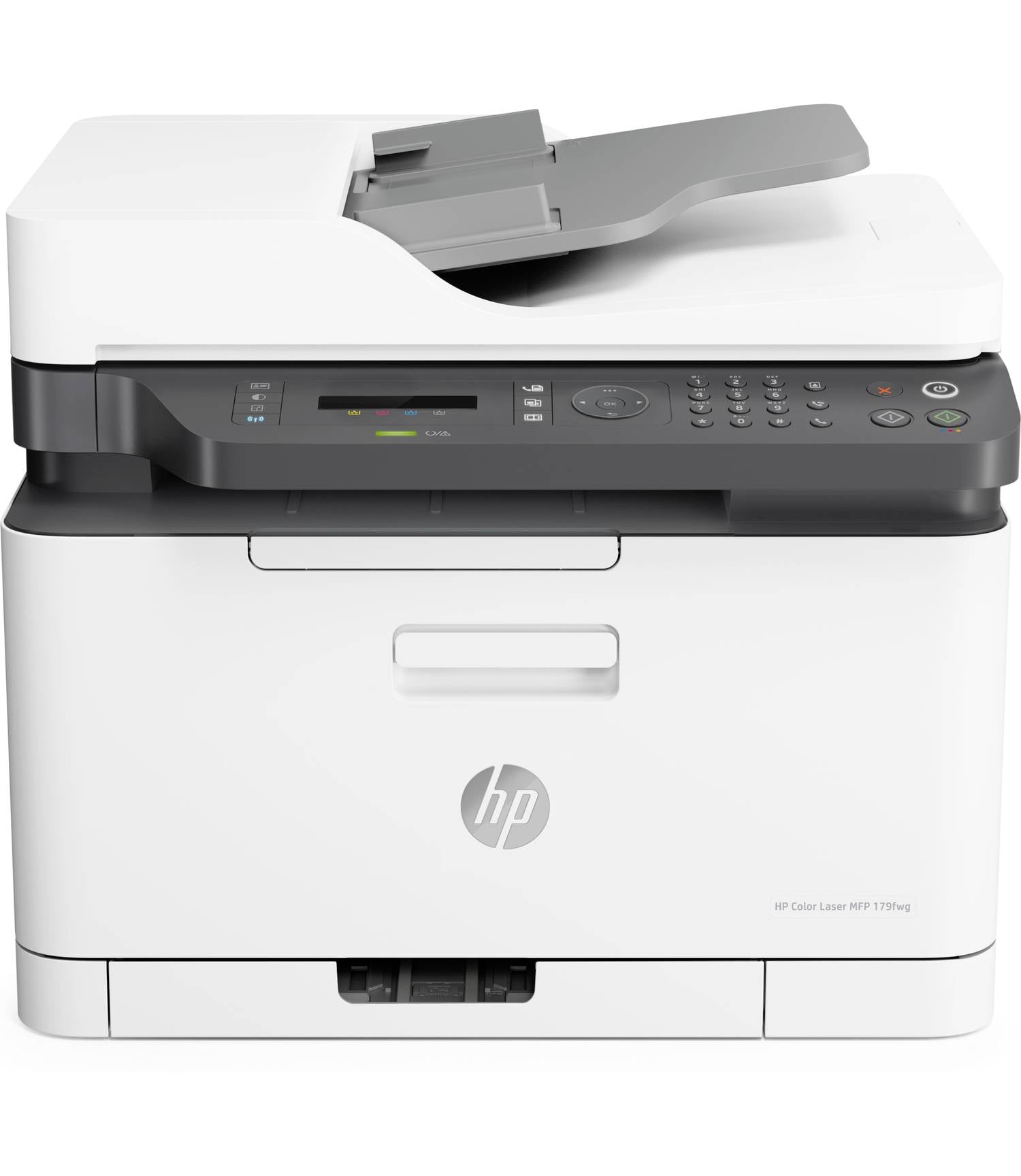 HP Color Laser MFP 179fwg Multifunkciós nyomtató Lézer, színes Színes A4 Nyomtató, szkenner, fénymásoló, fax LAN, WLAN, ADF