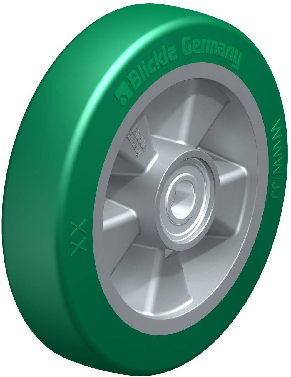 Blickle 760723 ALST 200x50/20-54K Első kerék ipari targoncákhoz KerékØ: 200 mm Teherbírás (max.): 700 kg 1 db