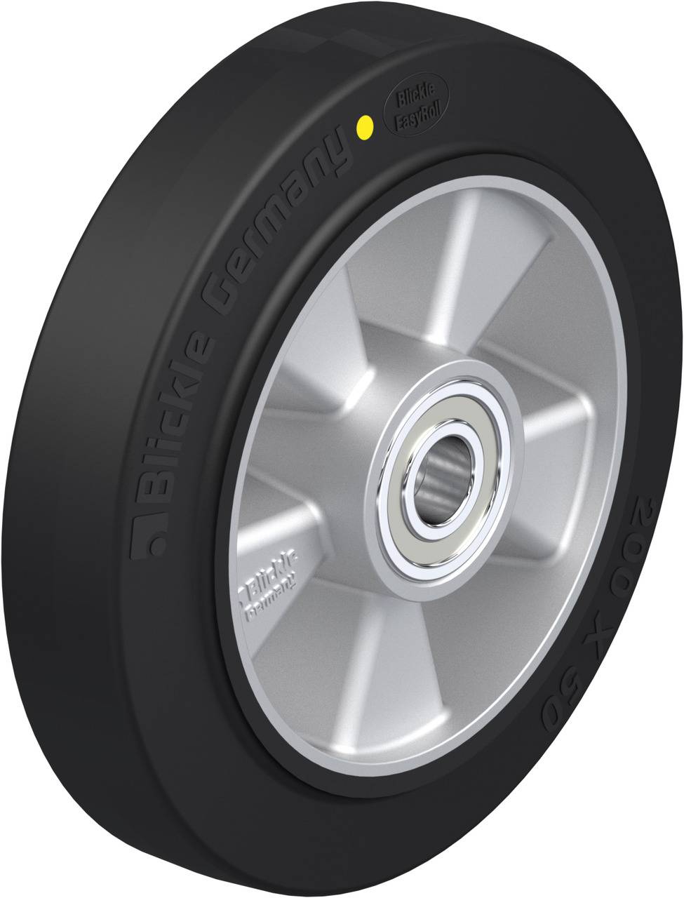 Blickle 382259 ALEV 200/20K-EL Nagy teherbírású kerék KerékØ: 200 mm Teherbírás (max.): 500 kg 1 db