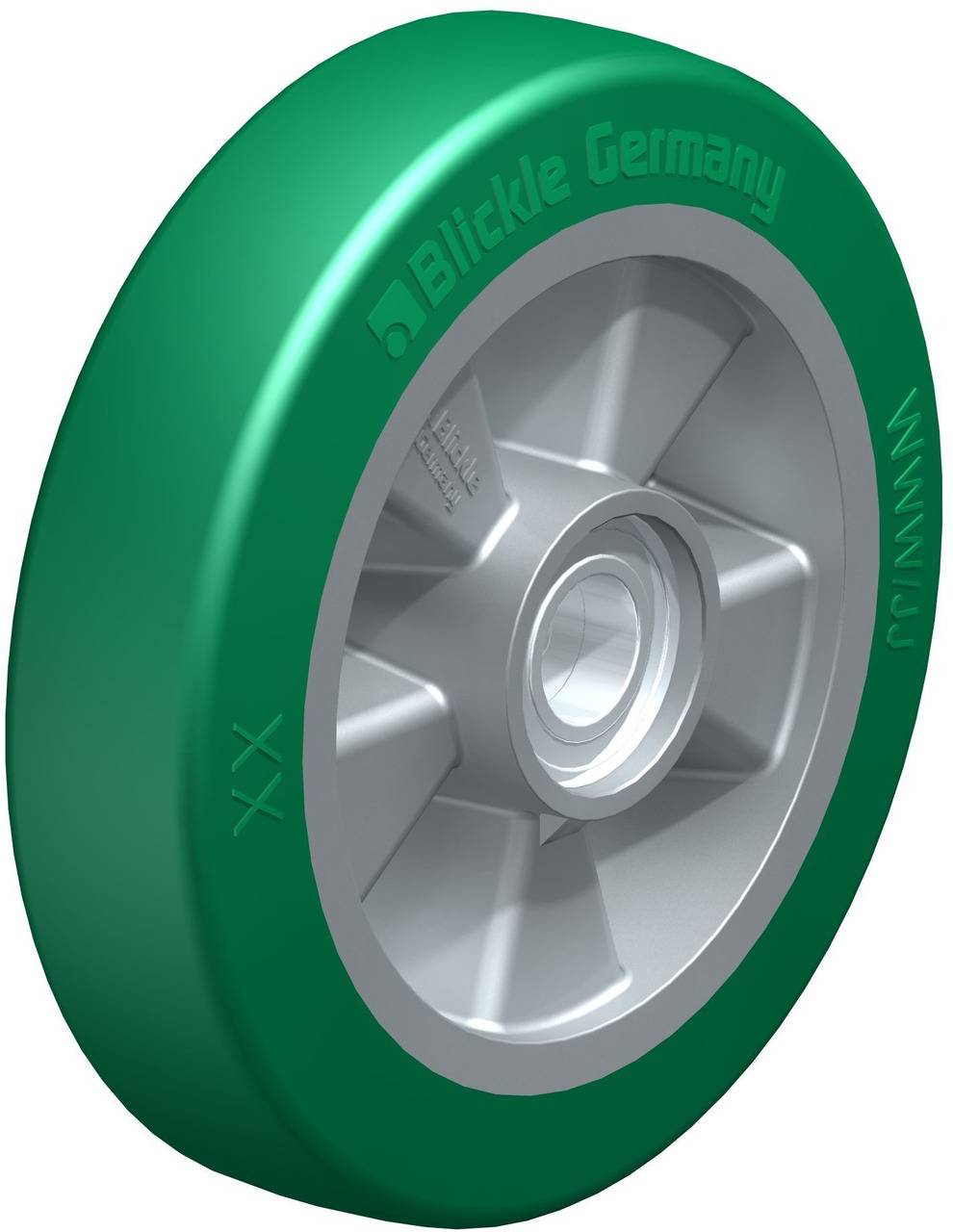 Blickle 760724 ALST 200x50/25-50K Első kerék ipari targoncákhoz KerékØ: 200 mm Teherbírás (max.): 700 kg 1 db