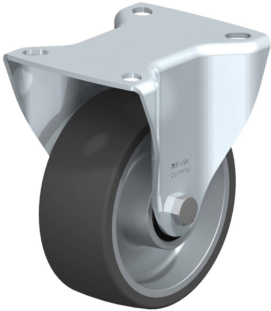 Blickle 758727 B-ALSI 100G Fix görgő KerékØ: 100 mm Teherbírás (max.): 100 kg 1 db