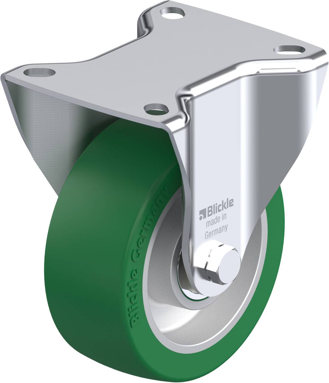 Blickle 579268 B-ALST 100K Fix görgő KerékØ: 100 mm Teherbírás (max.): 250 kg 1 db
