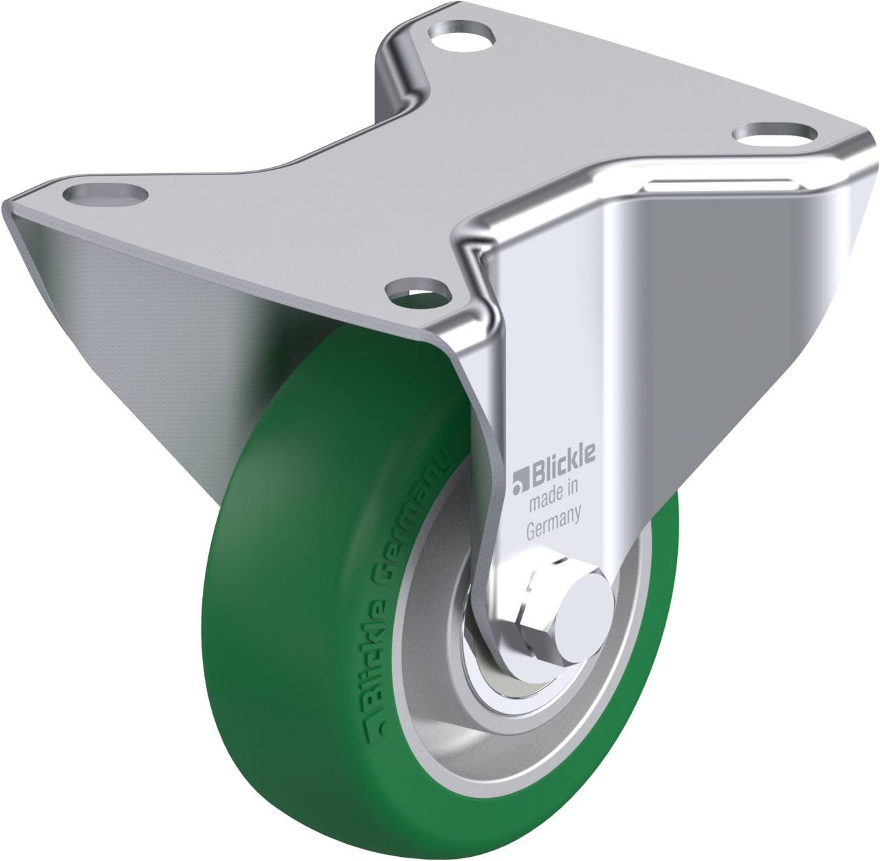 Blickle 755955 B-ALST 80K Fix görgő KerékØ: 80 mm Teherbírás (max.): 200 kg 1 db