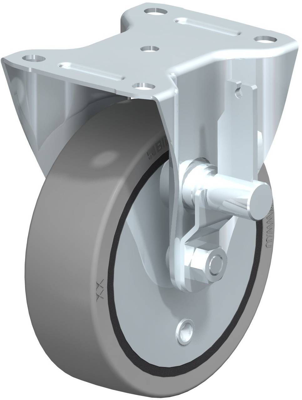 Blickle 842745 B-GEV 160K-TB-SG Fix görgő KerékØ: 160 mm Teherbírás (max.): 450 kg 1 db