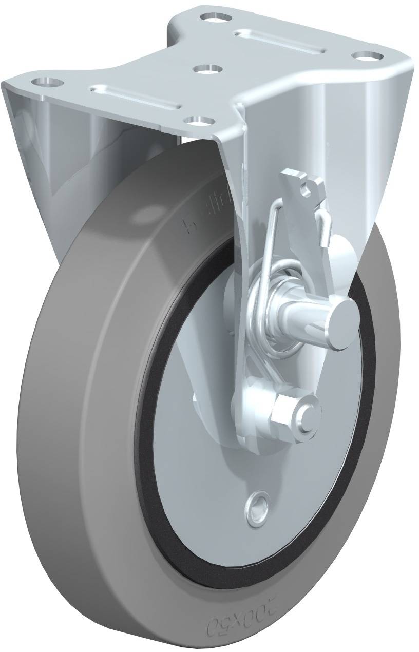 Blickle 744225 B-GEV 200K-TML-SG Fix görgő KerékØ: 200 mm Teherbírás (max.): 600 kg 1 db
