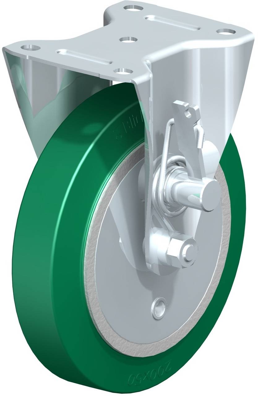 Blickle 842754 B-GST 200K-TML Fix görgő KerékØ: 200 mm Teherbírás (max.): 600 kg 1 db