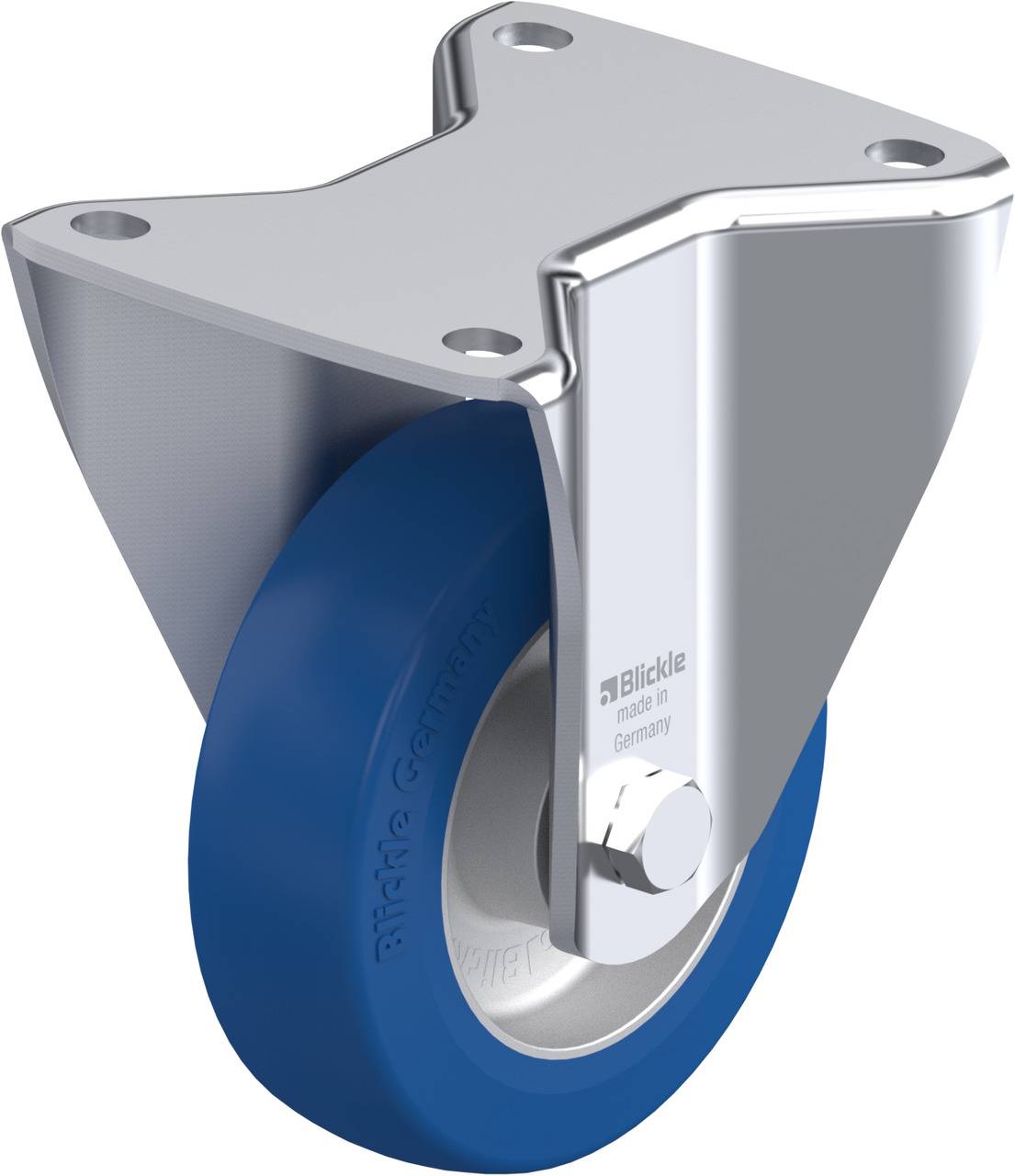 Blickle 738794 BH-ALBS 125K-3 Fix görgő KerékØ: 125 mm Teherbírás (max.): 370 kg 1 db