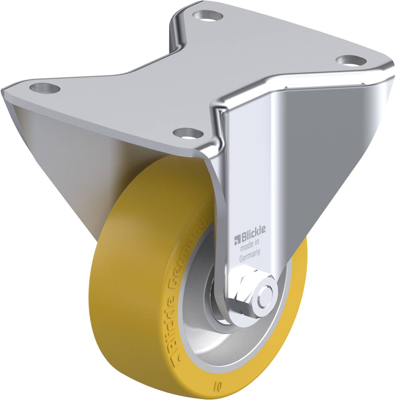 Blickle 752604 BH-ALTH 101K-3 Fix görgő KerékØ: 100 mm Teherbírás (max.): 420 kg 1 db