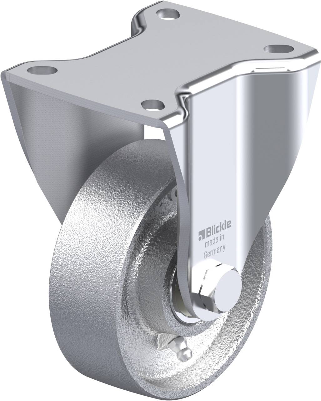 Blickle 754042 BH-G 100K-1 Fix görgő KerékØ: 100 mm Teherbírás (max.): 400 kg 1 db