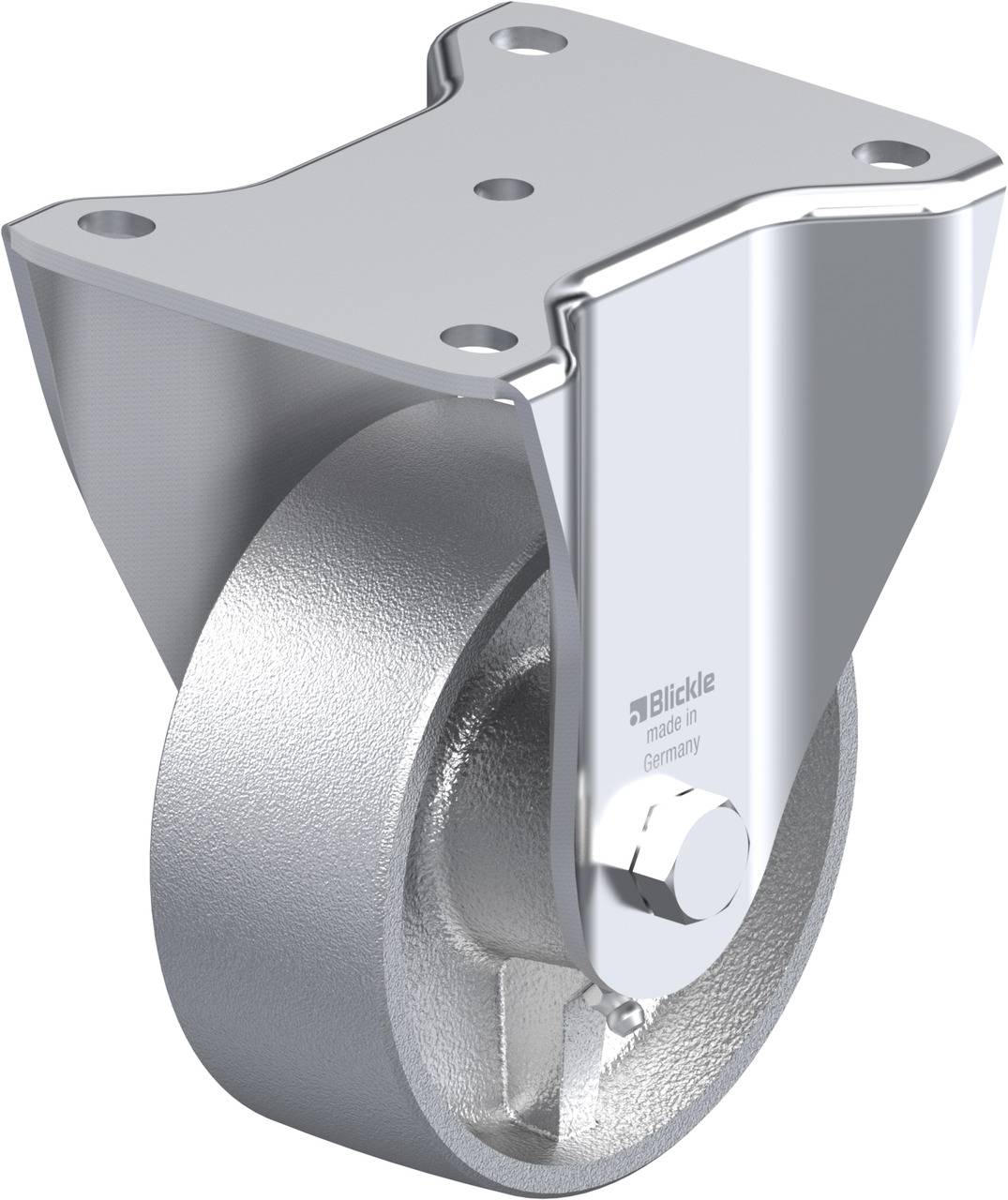 Blickle 605097 BH-G 127G Fix görgő KerékØ: 125 mm Teherbírás (max.): 750 kg 1 db